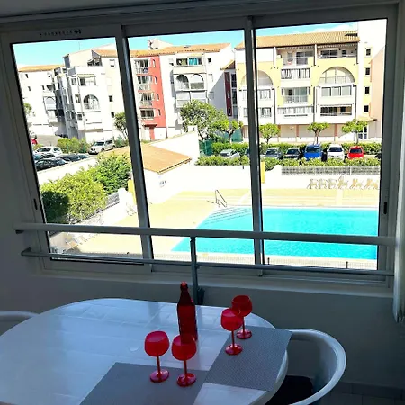 Aquagolf Jolie 2 Pieces Climatisee Piscine Proche Richelieu Cap D'agde