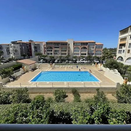 아파트 Aquagolf Jolie 2 Pieces Climatisee Piscine Proche Richelieu Cap D'agde 아그